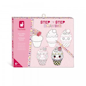 Coffret Créatif Dessin 20 Modèles Kawaii