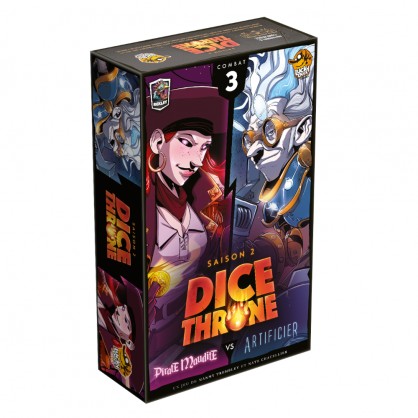 Dice Throne S2 Pirate Maudite VS Artificier