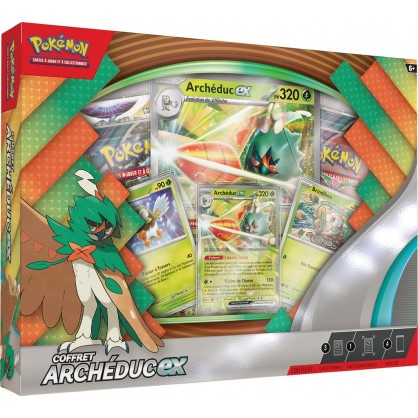 Pokemon Coffret 4 Boosters Archeduc EX