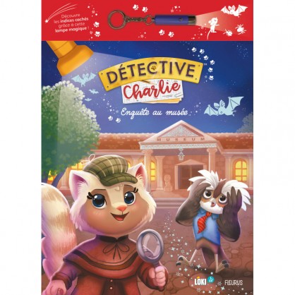 Detective Charlie - Livre Enquete au Musee