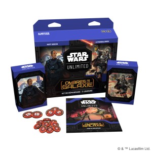 Star Wars Unlimited Ombres de la Galaxie Starter 2J