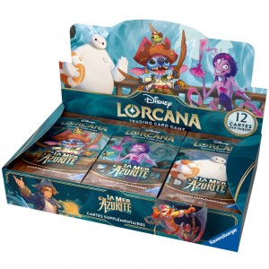 Disney Lorcana TCG - Display 24 Boosters La Mer Azurite S6