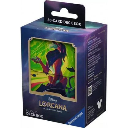 Disney Lorcana TCG  S6 - Boite rangement - Scar