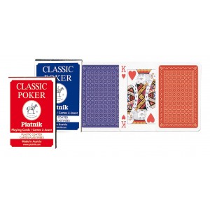 Jeu de 54 Cartes Classic Poker
