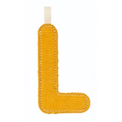 Lettre L Jaune Phosphorescente