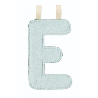 Lettre E Bleue Phophoescente