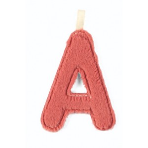 Lettre Majuscule A en tissu