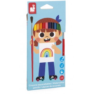 Crayons Aquarellables x 12