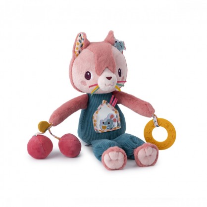 Jeanne le chat Peluche Multi-activites