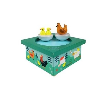 S95001 - boite a musique poussins