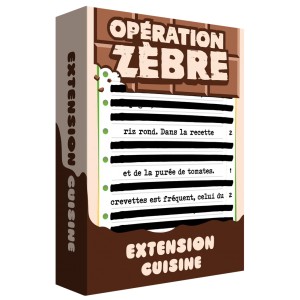 Operation Zebre Extension Cuisine
