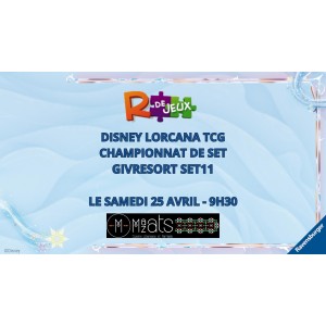 Disney Lorcana TCG Championnat de set Givresort
