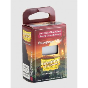 100 Proteges Cartes 45 x 68 mm European Mini