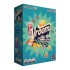 5 stylos gel a paillettes effet metal