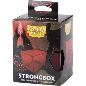 Dragon Shield : Strongbox - Clear Red