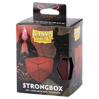 Dragon Shield : Strongbox - Clear Red