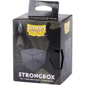 Dragon Shield : Strongbox - Clear Black