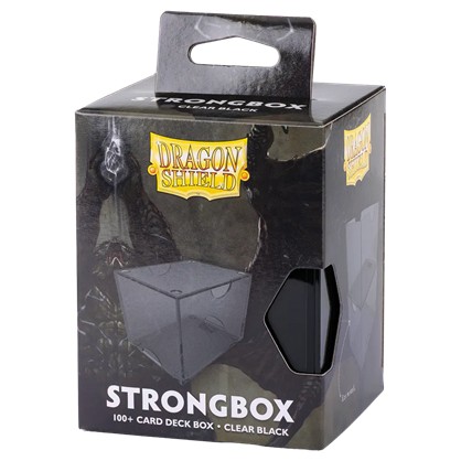 Dragon Shield : Strongbox - Clear Black