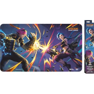 Riftbound Vendetta Playmat Vi vs Jinx
