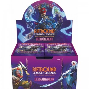 Riftbound : Déchaînement - Display 24 Boosters FR - League of  Legends LOL