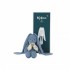 Pantin Lapin Bleu Horizon 25cm Lapinoo