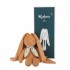Pantin Lapin Abricot 35cm