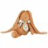 Pantin Lapin Abricot 25cm Lapinoo