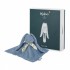 Doudou Lapin Bleu Horizon Horizon 30 cm Lapinoo