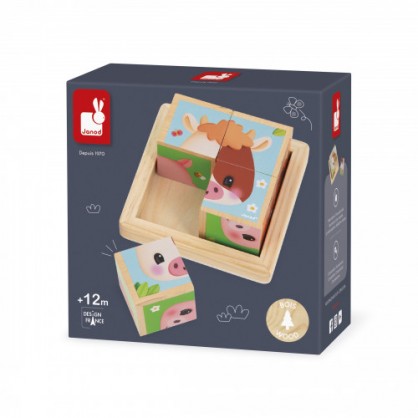 Barquette 4 Cubes