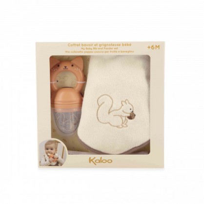 Coffret Bavoir et Grignoteuse Bebe