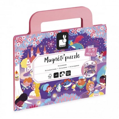Magneti'Puzzles - Princesses 36 Pieces