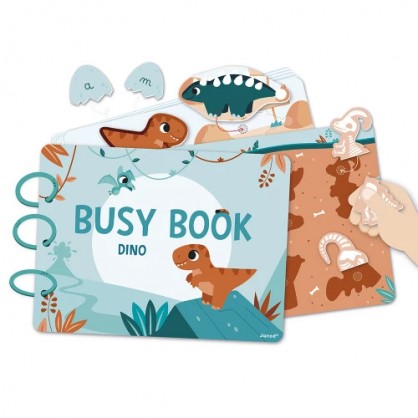 Busy Book Dino Francais/Anglais