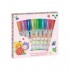 8 Mini Stylos Gel Paillettes