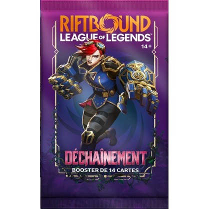 Riftbound : D&eacute;cha&icirc;nement - Booster FR - LOL League of  Legends