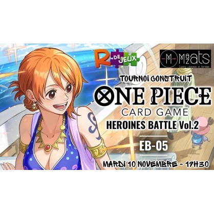 One Piece Card Game TCG - Tournoi Combat des H&eacute;ro&iuml;nes Vol.2 [EB-05]