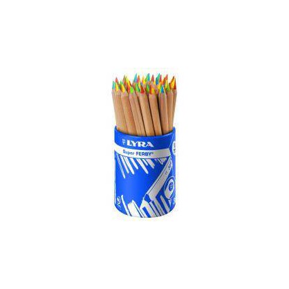 Crayon de couleur 4 couleurs super ferby