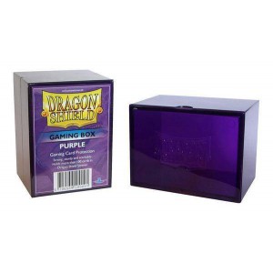 Boite de Rangement de Cartes - Gaming Box Violet