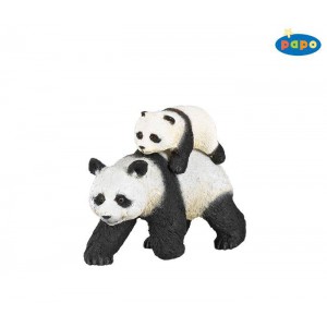 Panda et son bebe