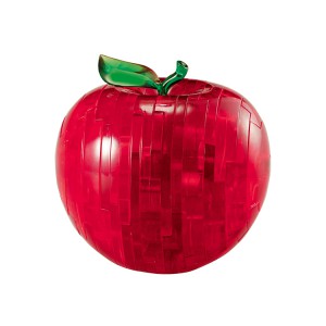Crystal Puzzle Pomme Rouge 3D