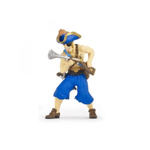 Pirate Bleu avec son Escopette