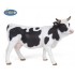 51150 vache noire & blanche broutant